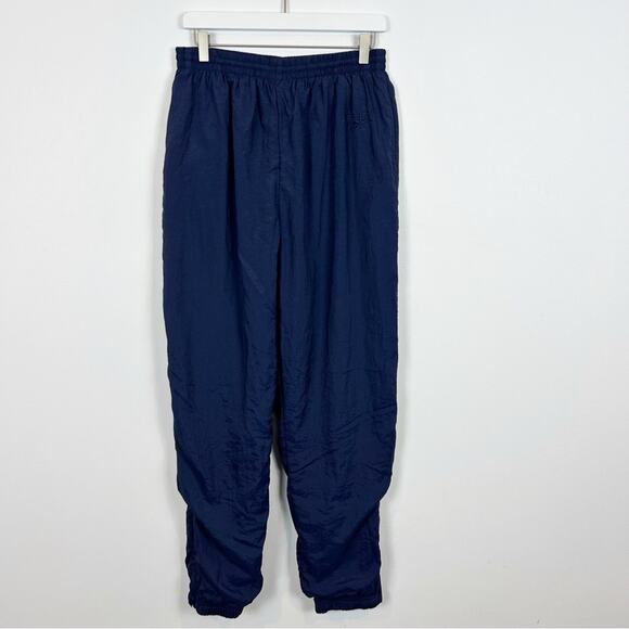 Reebok Men's Vintage 90's  Navy Blue Track Pants Size Large - Picture 1 of 5